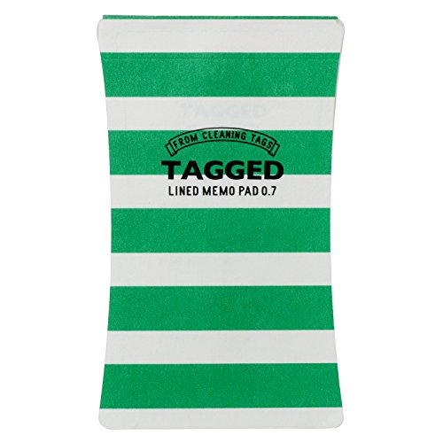 ハイモジモジ メモ帳 タグドメモパッド 横罫 Sサイズ ボーダー TAMP-1104