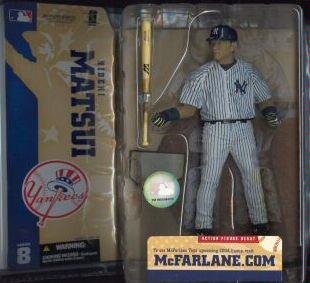 Hideki Matsui NY Yankees Pinstripe Jersey Variant MLB S-8 Figure