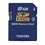 Toshiba SD 8192.0 MB SecureDigital Card 8192 MB Highspeed