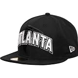 Men's New Era Atlanta Falcons Draft 59FIFTY? Structured Fitted Black Hat 7 3/8