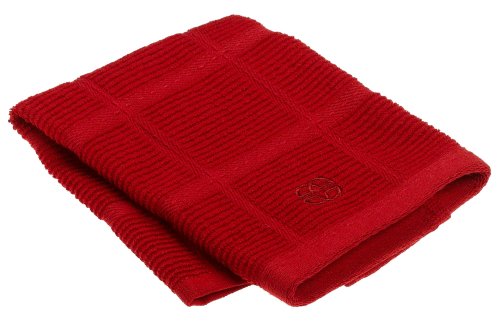Calphalon Textiles Terry Dish Cloth, Tomato Red