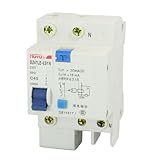 uxcell　ミニチュアサーキットブレーカー　漏電ブレーカ　過負荷保護　35mmDINレール取付け　AC　230V　40A　1極