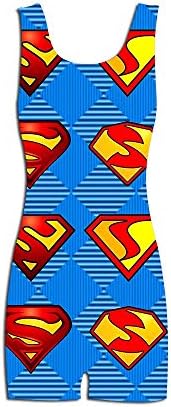 New Arrival Women Custom Superman Women's One-Piece Boyleg Swimsuit