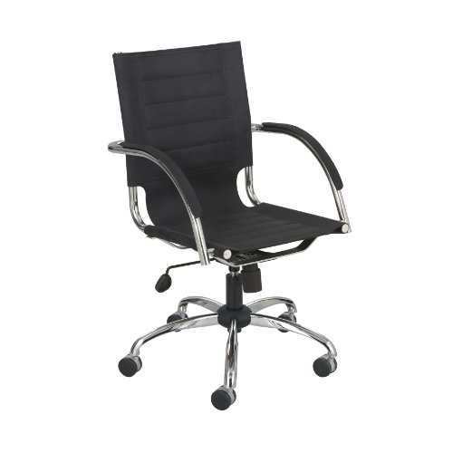 Safco Flaunt Managers Chair Black Micro Fiber On Sale