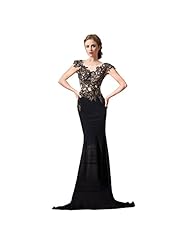 Sexy A-line V-neck Lace Backless Sequined Sleeveless Chiffon/Tulle Evening Dress/Homecoming Dress/Prom Dress/Party Dress 