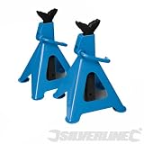 Silverline 763620 3 Tonne 2 Piece Axle Stand Set