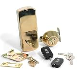 Morning Industry RF-01P Radio Frequency Remote Deadbolt, Polished Brass