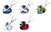 Sterling Silverr Austrian Elements Crystal Love Heart Pendant Necklace, 16'' with 2