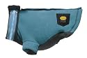 Vibram K9 Tech Jacket with LED Lighted Collar for Dogs, Size-18 Medium, Solitude Blue