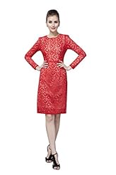 Short Lace Jeweled Long Sleeves Bridesmaid Dress 