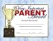 VERY IMPORTANT PARENT AWARD 30-SET CERTIFICATES