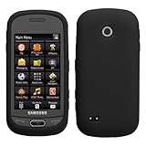 MyBat Samsung Eternity II Solid Skin Cover - Dr Blue