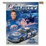 * Rusty Wallace #2 Large NASCAR Racing Flag or Banner