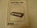 Akai Operator's Manual - CR-80-SS Surround Stereo Cartridge Tape Recorder