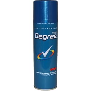 Degree Men, Anti-perspirant/Deodorant Aerosol, Sport, 6-Ounce (Pack of 3)