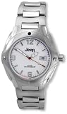 Jeep Gents White Dial Bracelet Watch With Date