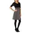 Mossimo&reg; Black Women's Ruffle Front 2Fer Dress - Black/Charcoal
