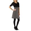 Mossimo&reg; Black Women's Ruffle Front 2Fer Dress - Black/Charcoal