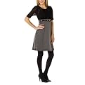 Mossimo&reg; Black Women's Ruffle Front 2Fer Dress - Black/Charcoal