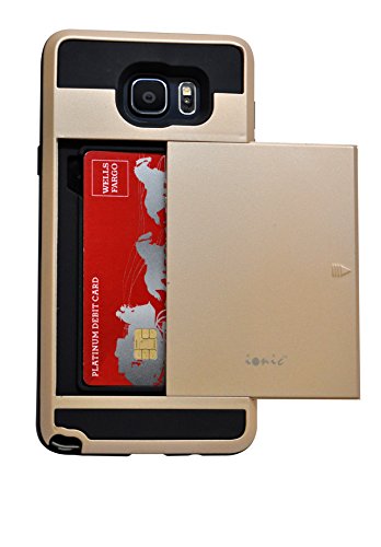 Galaxy Note 5 Case, Ionic BELLA Samsung Galaxy Note 5 Case 2015 Smartphone (Gold/Black)