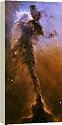 Box Canvas Print of Gas pillar in the Eagle nebula from Science Photo Library