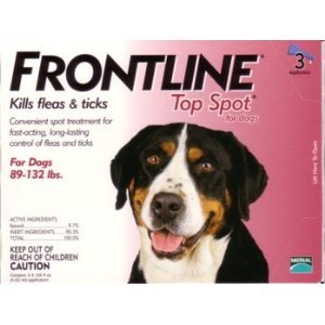Frontline Top Spot Flea & Tick Medication for Dogs (89+ lbs)