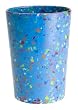 Zak Designs Confetti 10-inch Turquoise Juice Tumbler ,Set of 6