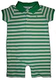 411k3RpTiKL. SL160  Ralph Lauren Mesh One piece in a green and white NEN? En stripes, gr? N Pony (6 Mos.) Reviews