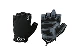 GoFit Men'S Cross Training Glove With Etched Synthetic Leather Palm