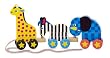 Melissa & Doug Pull-Along Zoo Animals