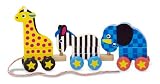 Melissa & Doug Pull-Along Zoo Animals