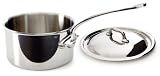 1.9 Qt Stainless Saucepan w/ Lid - Mauviel M'Cook