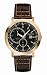 Nautica A15592G Gents Brown Leather Strap Watch
