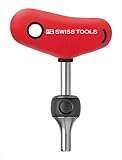 PB SWISS TOOLS(PBスイスツールズ):クロスハンドルラチェットドライバー(C6ビット用) 255MR-80