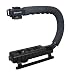 Polaroid Sure-GRIP Professional Camera / Camcorder Action Stabilizing Handle Mount For The Panasonic Lumix DMC-G1, DMC-GH1, DMC-GH2, DMC-L10, DMC-GF1, DMC-GF2, DMC-G10, DMC-G2, DMC-GF3, DMC-G3 Digital SLR Cameras
