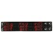 Fall Out Boy - All Over Leather Wristband
