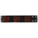 Fall Out Boy - All Over Leather Wristband