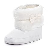 YideaHomeスノーブーツ 歩行サポート 防寒対策 可愛い ちょう結び付き ベビー 赤ちゃん用