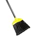 Rubbermaid Commercial FG638906 Jumbo Smooth Sweep Polypropylene Angle Broom with Black Metal Handle, 10" Head Width, Black