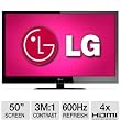 LG 50PZ550 50-Inch 1080p 600 Hz Active 3D Plasma HDTV with Internet Applications