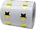 InstockLabels Gold Star Stickers 1/2 Inch 1,000 Adhesive Stickers, Gold