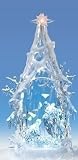 Ice Carved Stable Figure - Clear