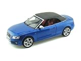 2009 Audi S5 Cabriolet 1/18 Blue