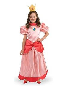 Super Mario Princess Peach Child Costume Size Medium