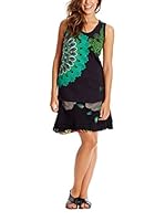 Desigual Top (Azul Marino / Verde)