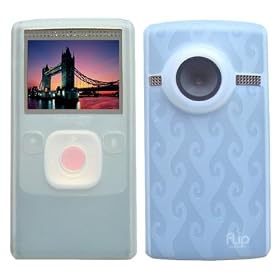 Clear Silicone Skin Case for Flip Ultra HD Camcorder by TPA STORE
