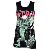 Disturbia Spike Design Vest Dress (Black)