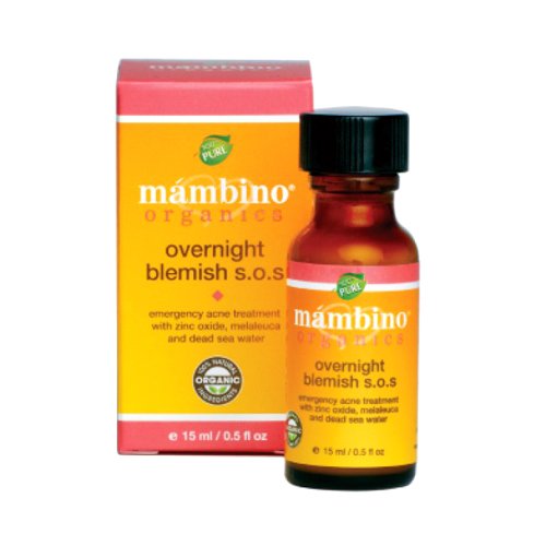 Mambino Organics Overnight Blemish S.O.S, 0.5 Fluid Ounce