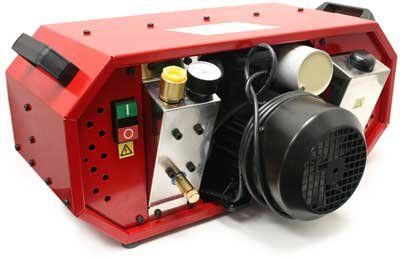 Air Venturi Liquid-Cooled Air Compressor, Club Model, Heavy-Duty Cooling System, Red by Air Venturi