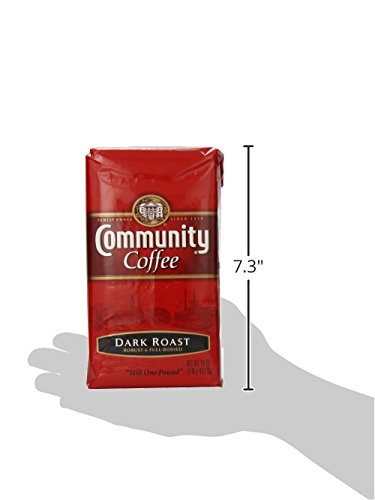 Community Coffee Ground Dark Roast, 16 oz., 10 Count